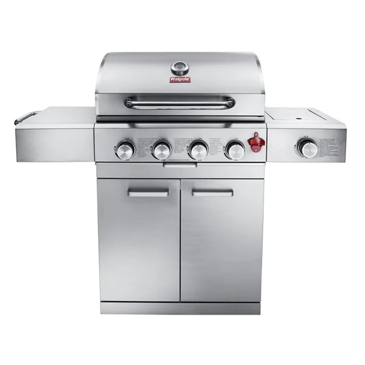 2022 The Most Popular Export Quality Oem Design Assembled Outdoor Stainless Steel Gas Bbq Grill