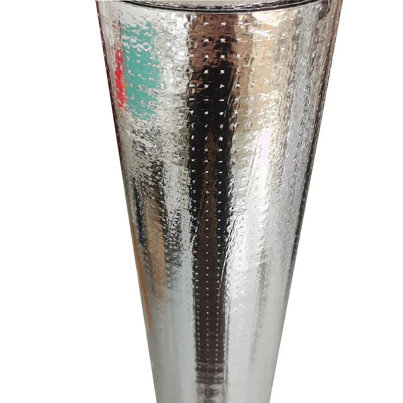 Reflective Insulation Sheet Thermal Reflective Aluminum Woven Fabric For Attic Insulation Steel House Insulation