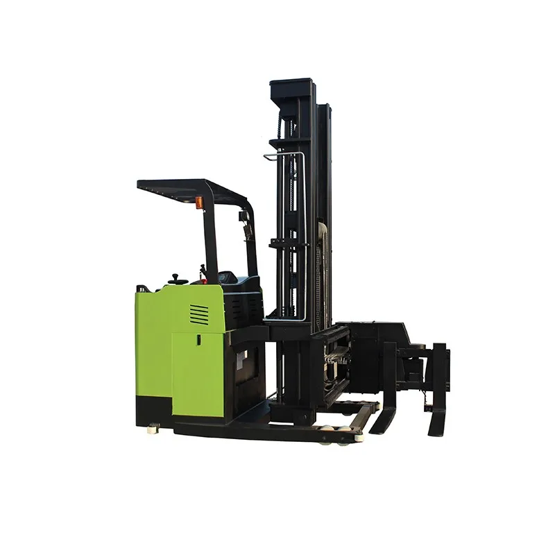 
1500kg Narrow Aisle 3 Way VNA Electric Pallet Stacker Forklift Up to 11 Meters Height 