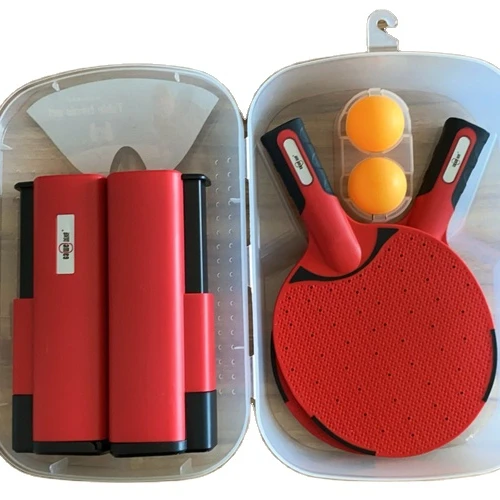 Good Quality Factory Price Table tennis Set Portable Table Tennis Set With 2 rackets And 2 pingpong  balls