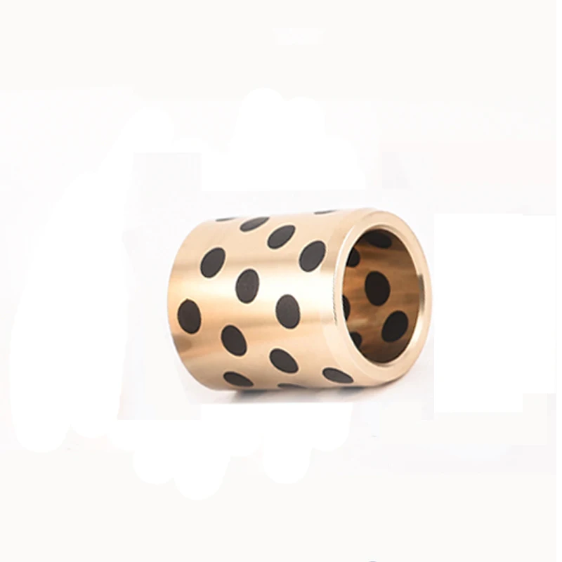 
China aluminum round bronze graphite self lubricating bushing 