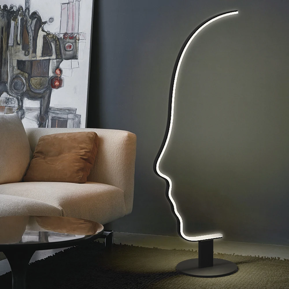 Minimalist home decor standing floor lamp chandelier