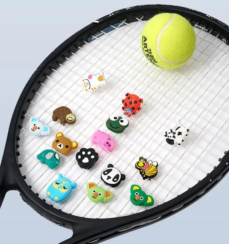 Custom Tennis Racket Vibration Dampener Soft Silicon Racket Dampener Tennis Racquet Shock Absorbers