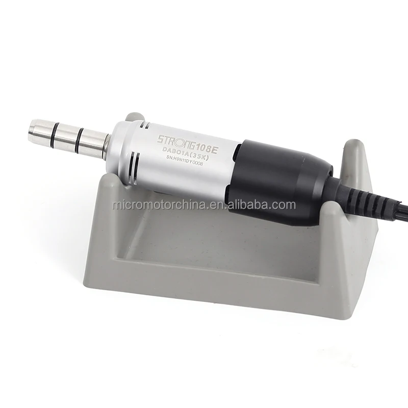 Dent Lab Polishing Micro Motor E Type Handpiece 35000rpm 35k Carbon Brush Micromotor Dental Strong 90