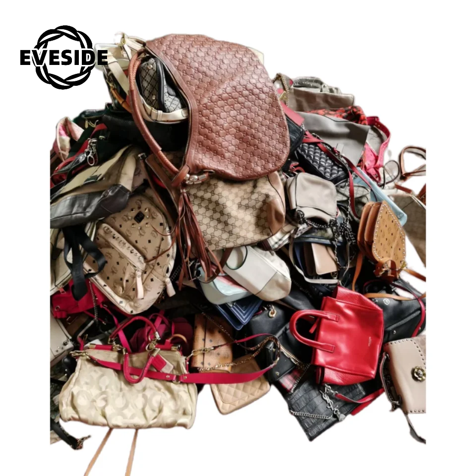 Summer A Grade Branded Mix Ladies Bundle Used Leather Hand Bags Bales From Korea Second Hand Designer Bag