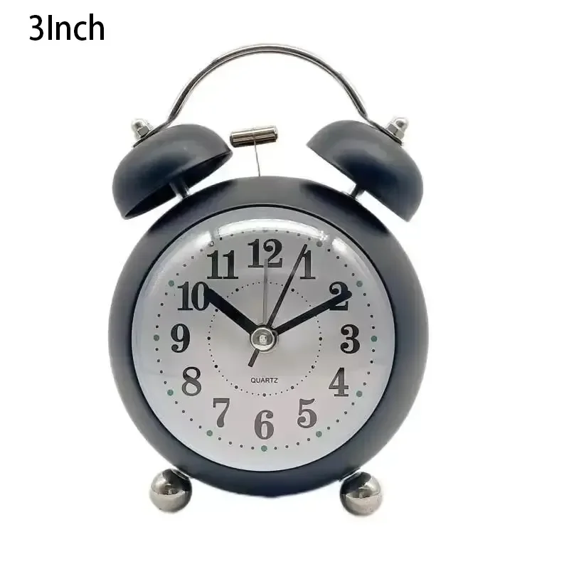 Order Protection Popular Girls Alarm Clock 3Inch Kids Cute Cheap Alarm Clock
