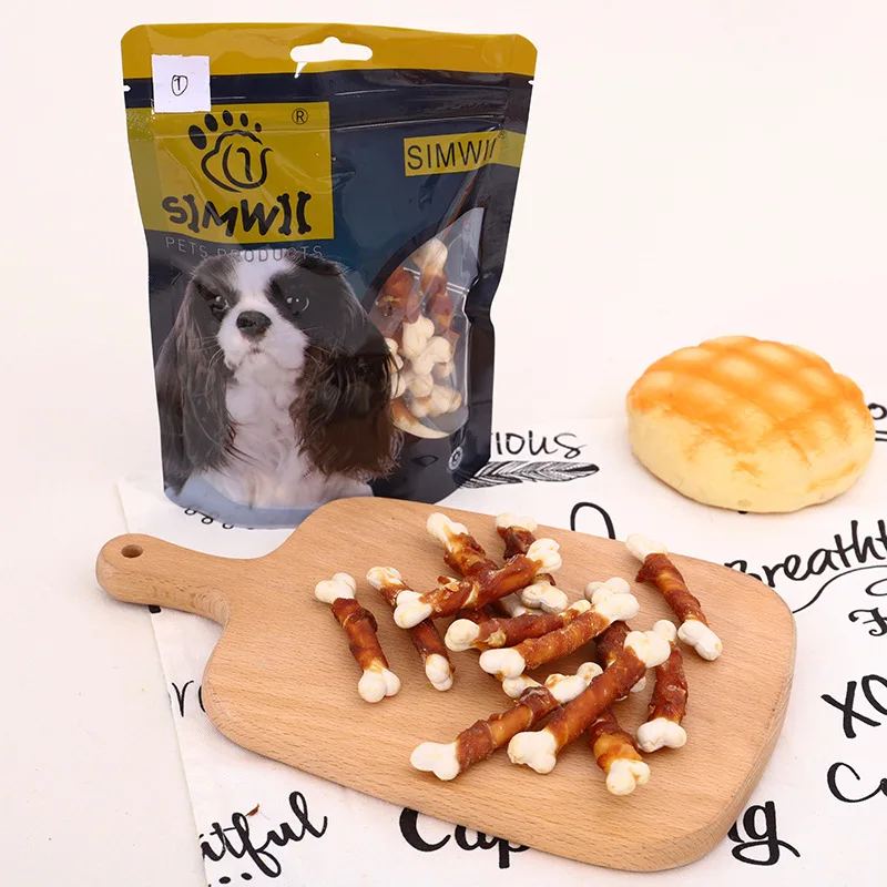 Еда для собак, куриная обертка, мягкие кости кальция, лакомства для домашних животных, жевательные кости для собак