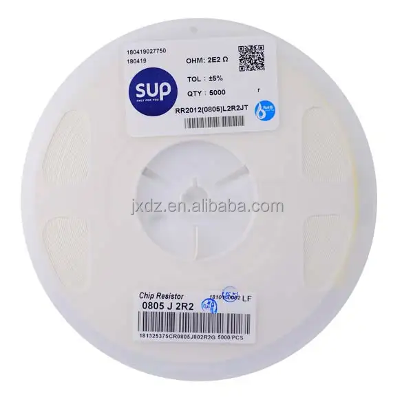 0805(2012) 5% 1/8W 2.2R/10K/39R SMD Resistor