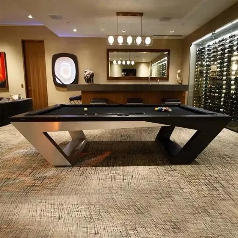 High Quality Snooker & Billiard Games Small Slate Wood Table Legs Mini Small American Billard Nine Ball Pool Table