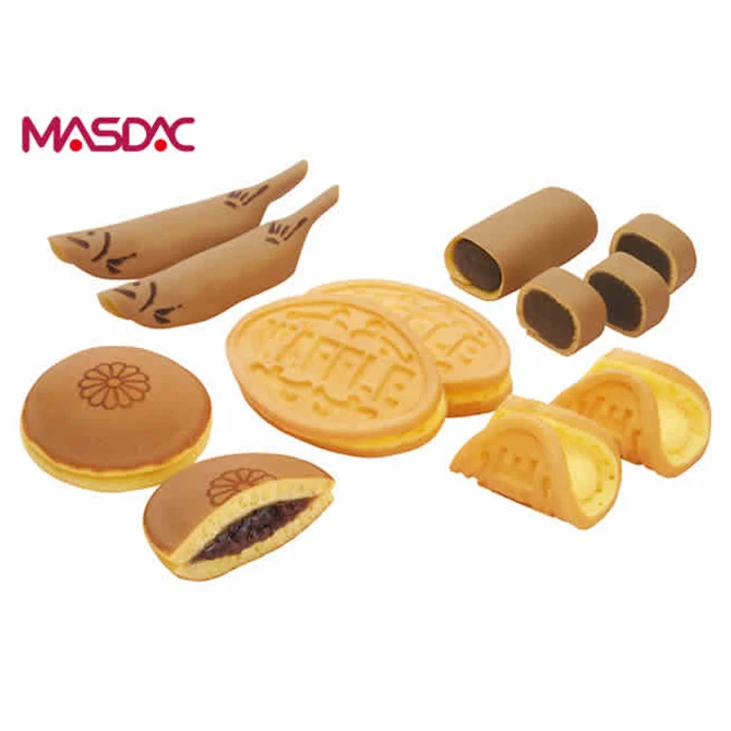 Japanese Easy Operation Dorayaki Bubble Waffle Maker Cake Bakery Production Machine