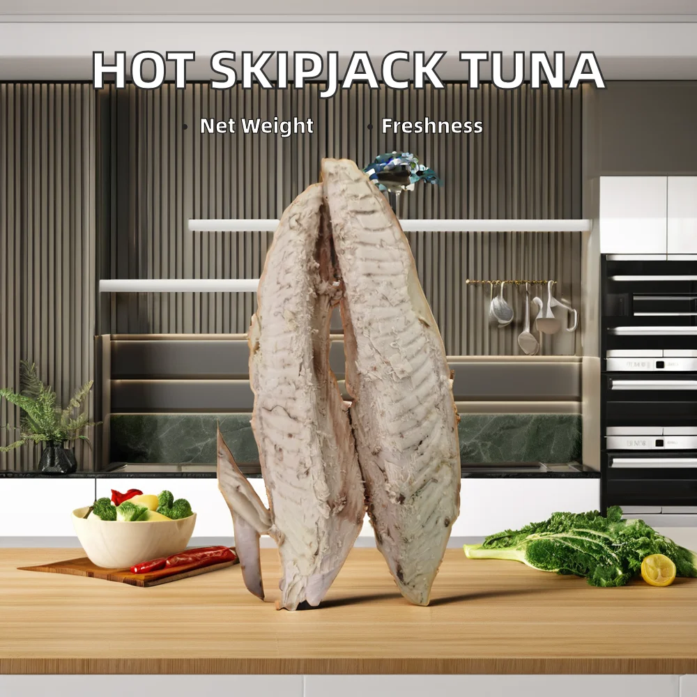 Fresh Seafood 300 - 500 g Frozen Bonito Tuna Fish for Market