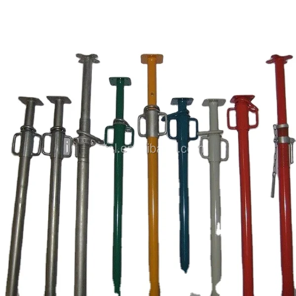 Scaffolding Acrow Prop Construction Support Jacks Galvanized Formwork Adjustable Steel Props Concrete Andaimes Shoring Posts