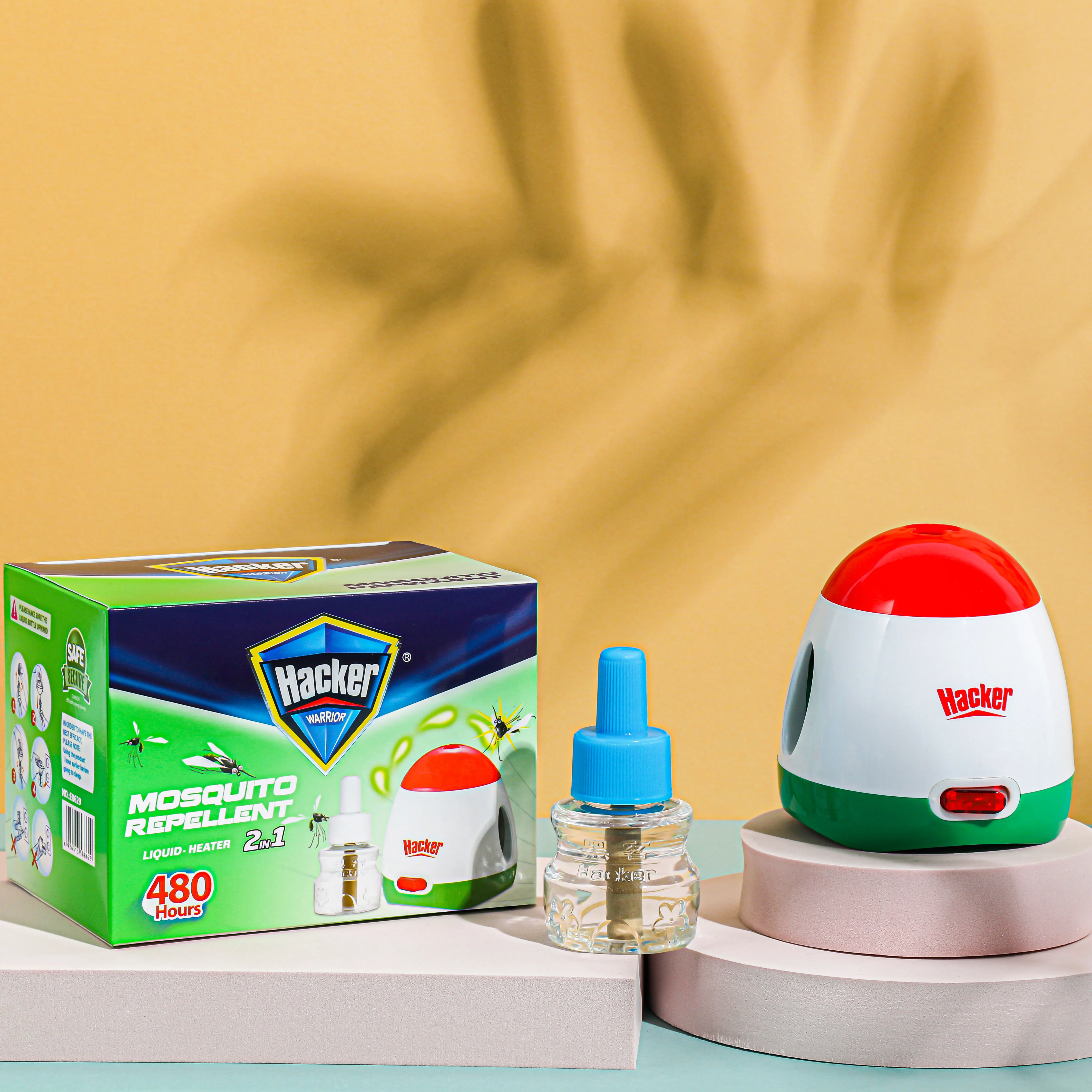 Хакер, лучшее качество, Прямая поставка с завода, Электрический Репеллент для комаров, жидкость для помещений, Электрический лосьон для комаров, жидкость для отпугивания москитов