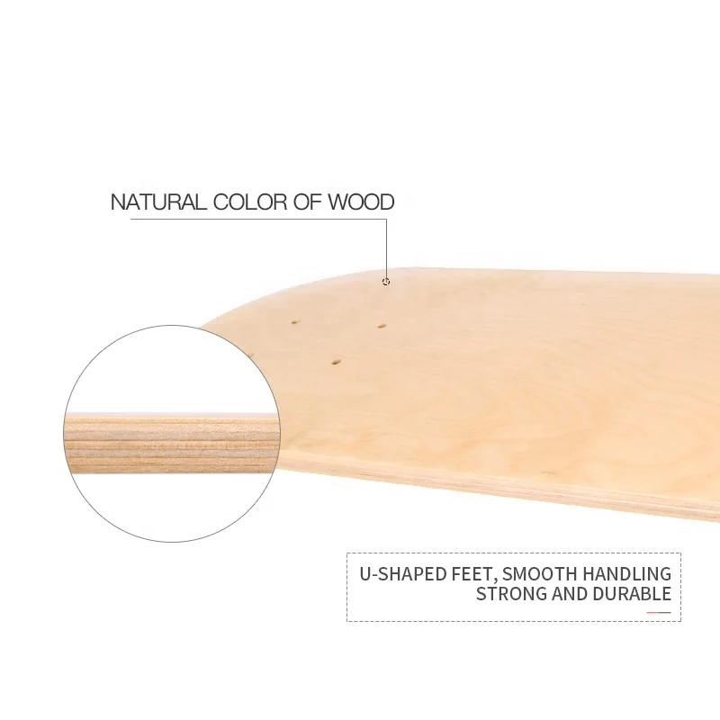 manufacture custom maple pet blank skateboard deck for pet