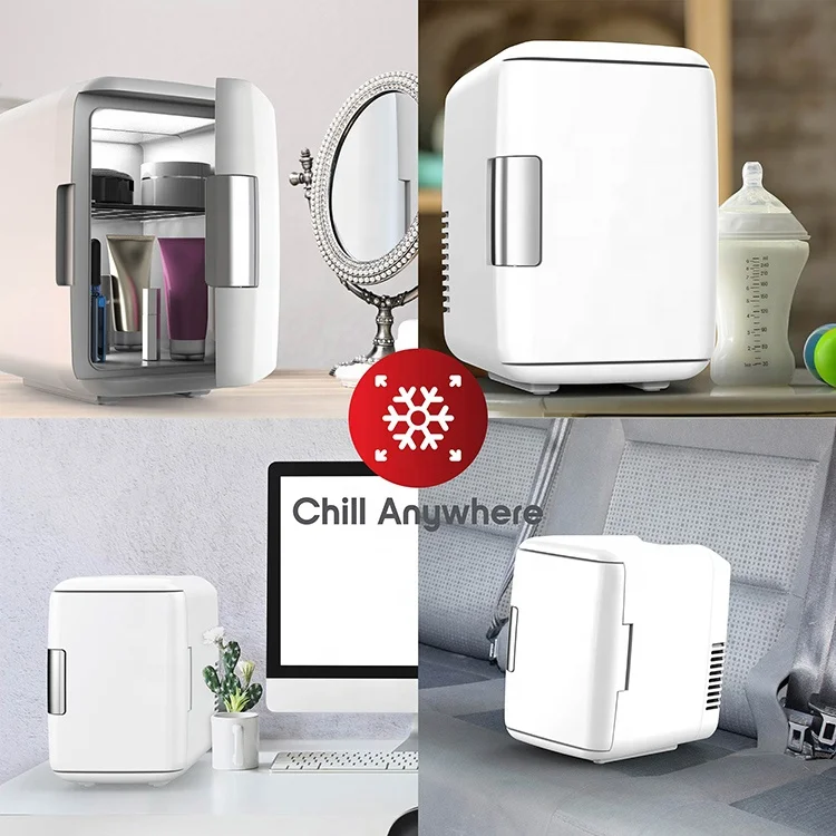 5l Popular Semiconductor Electric Refrigerator Mini Bar Very Small  With Window