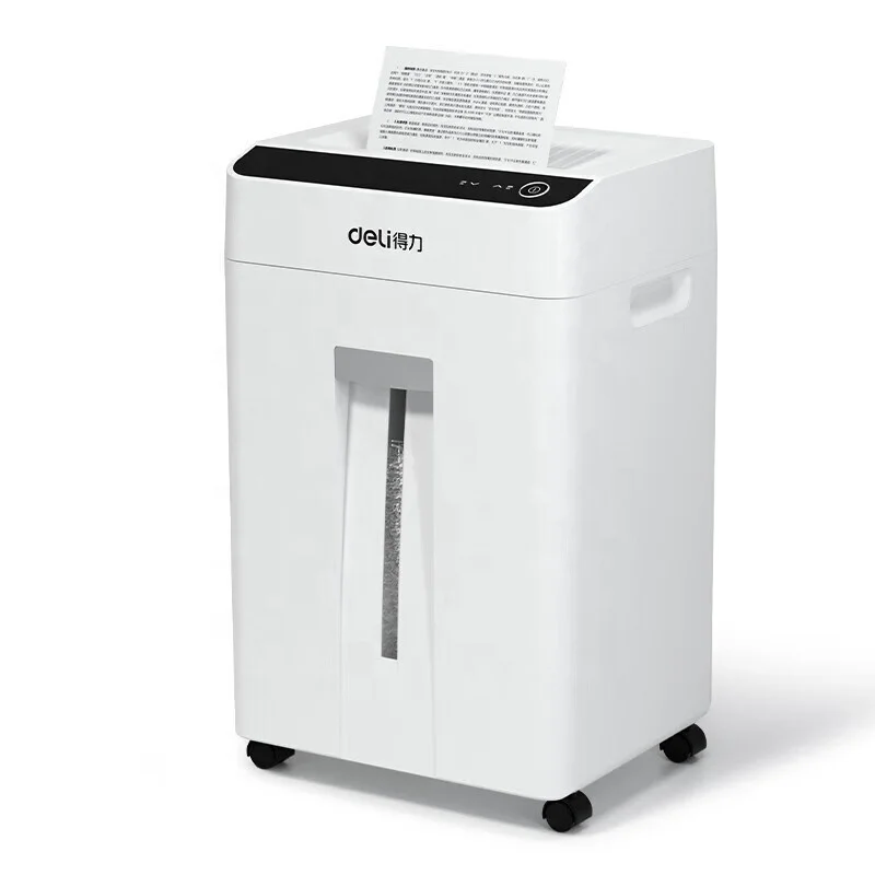 electricity Deli 60 minutes 32 L 5 grade security large file documents paper shredder with 18 sheets