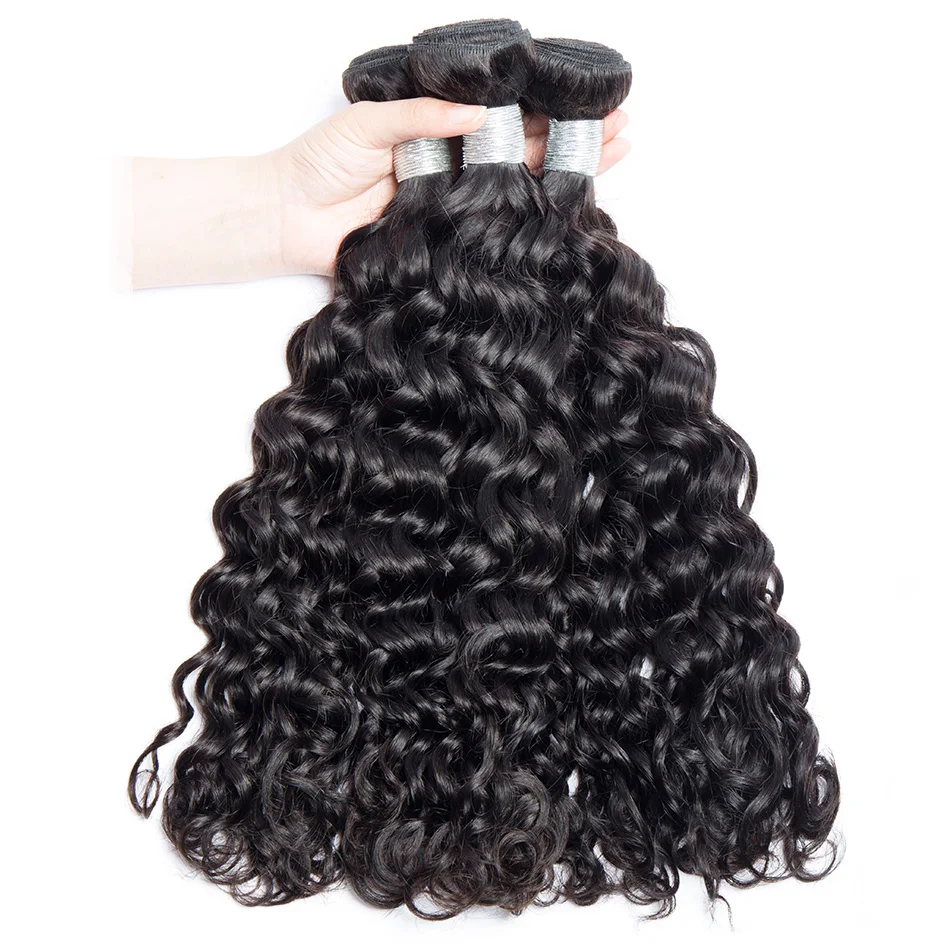 
Free sample Original Brazilian Water Wave Human Virgin Hair 100% Brazilian Virgin Human Hair 