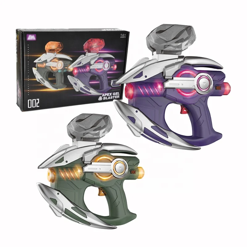 Hot Selling Gel Ball Blaster Toy Guns for Kids Adults Play Shooting Game Blasters With Cool Light Electric Power Display