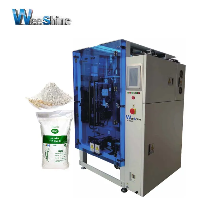 Автоматическая упаковочная машина для пшеничной муки/кофейного порошка/молочного порошка, упаковочная машина для четырехъядерных пакетов, 1 кг, 2 кг