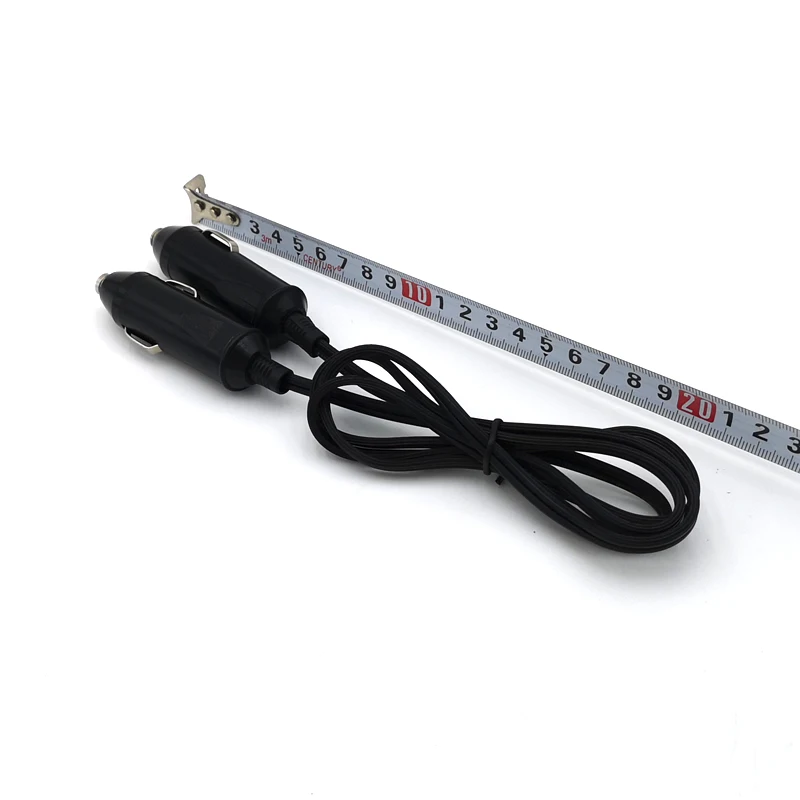 Male to Male Cigar Plug Electronic Dc Car Custom 12v Cigarette Lighter Plug Power Cable