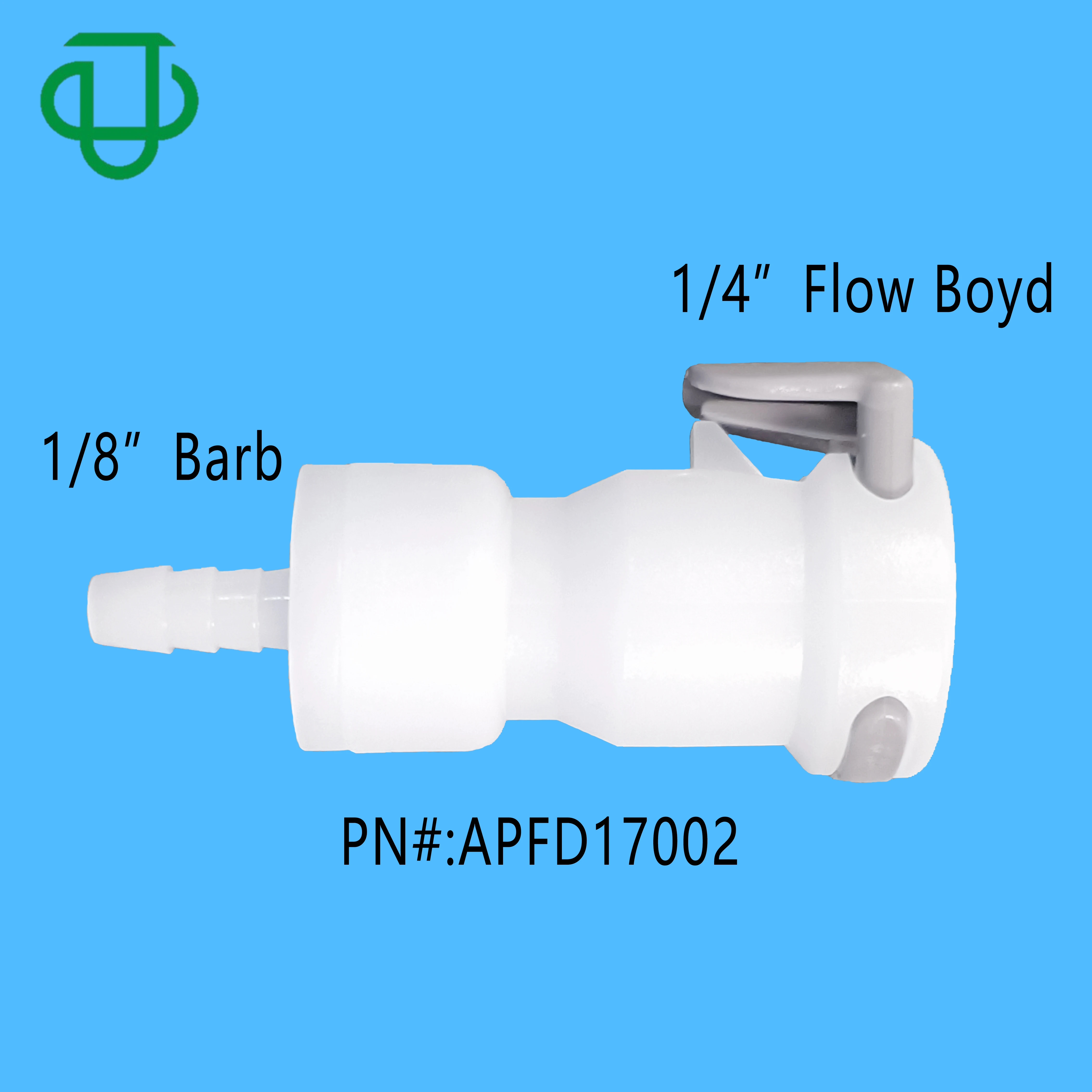JU CPC Valved In-Line Female Couplings Body Quick Disconnect Coupling Water Air Hose Connectors For Laser Beauty Equipment