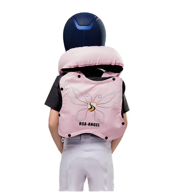 Comfortable And Fashionable Tpu Film Personalized Children Motorcycle Equestrian Airbag Safety Vest
