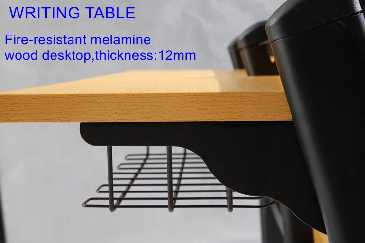 
SD-S-032 Folding Wooden University Chairs With Tablet Bench, University School Chairs And Tables School Chairs And Tables 