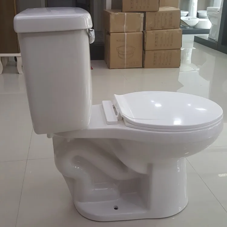 Sanitary ware ceramic siphonic 2 two piece cupc toilet s-trap water closet bathroom wc toilet bowl toilet pots