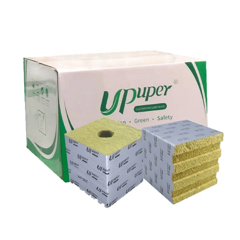 Производитель UPuper в Китае выращивание средних 6x6 Гидропонные кубики из минеральной ваты