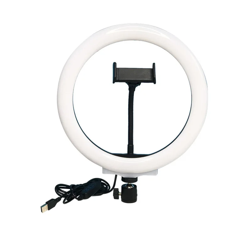 Live Stream Hot Selling 10 inch 160cm Tripod Photographic Lighting Circle Tiktok Fill Ring Light with Stand and Phone Holder