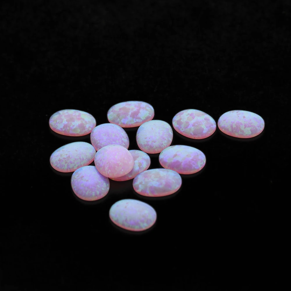 High Quality australian natural Opal oval eggs shape loose stone wholesale Customized Fashion Jewelry cabochon Opal