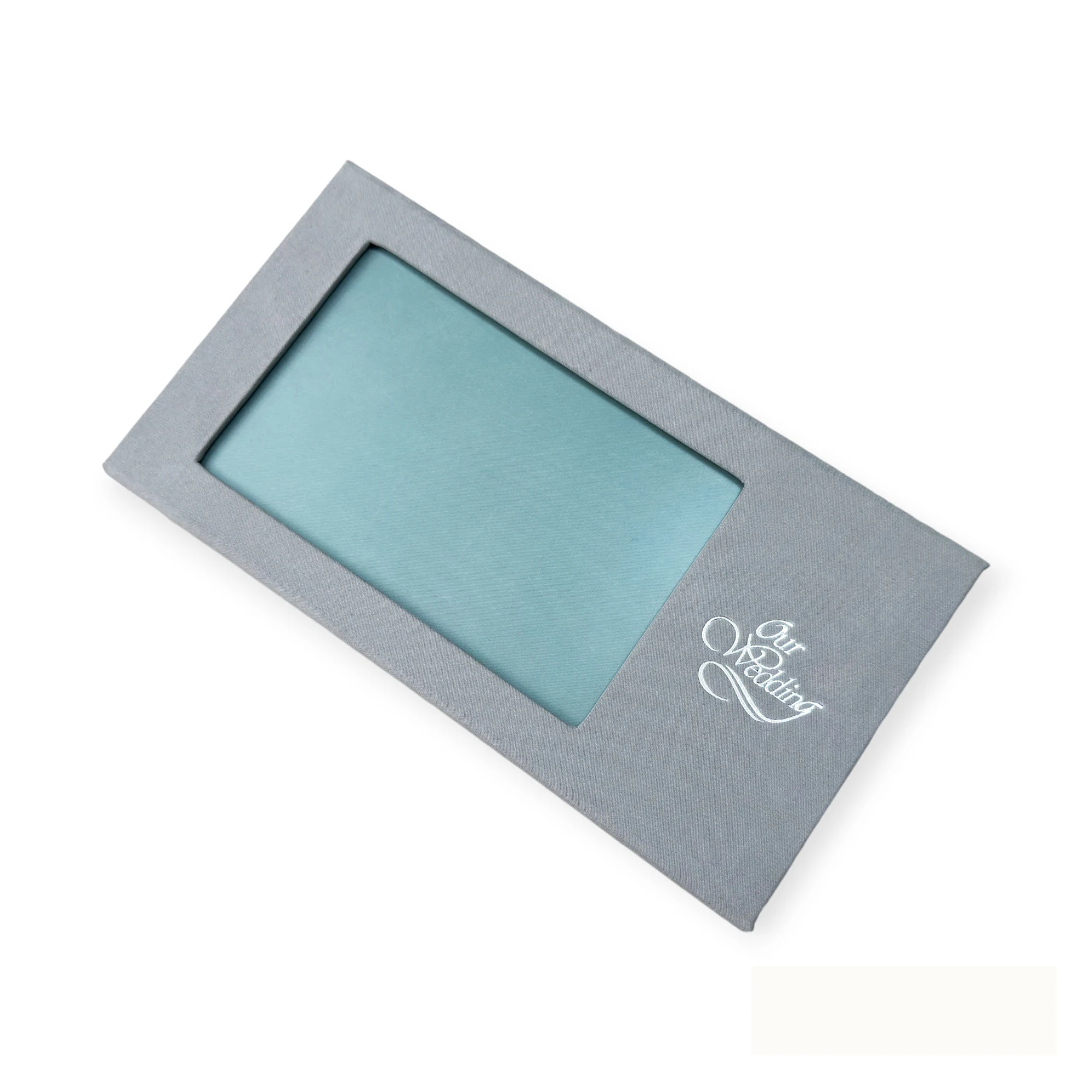 New Design Cream Gray Beige Fabric Box Photographer Gift 4*6 5x7 Album USB Linen Prints Photo Box For Glass USB flash Drive