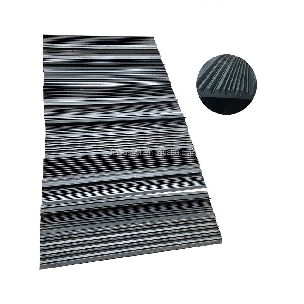 Widely Used Plastic Grass Carpet Rubber Gold Diamond Recovery Sluice Mat