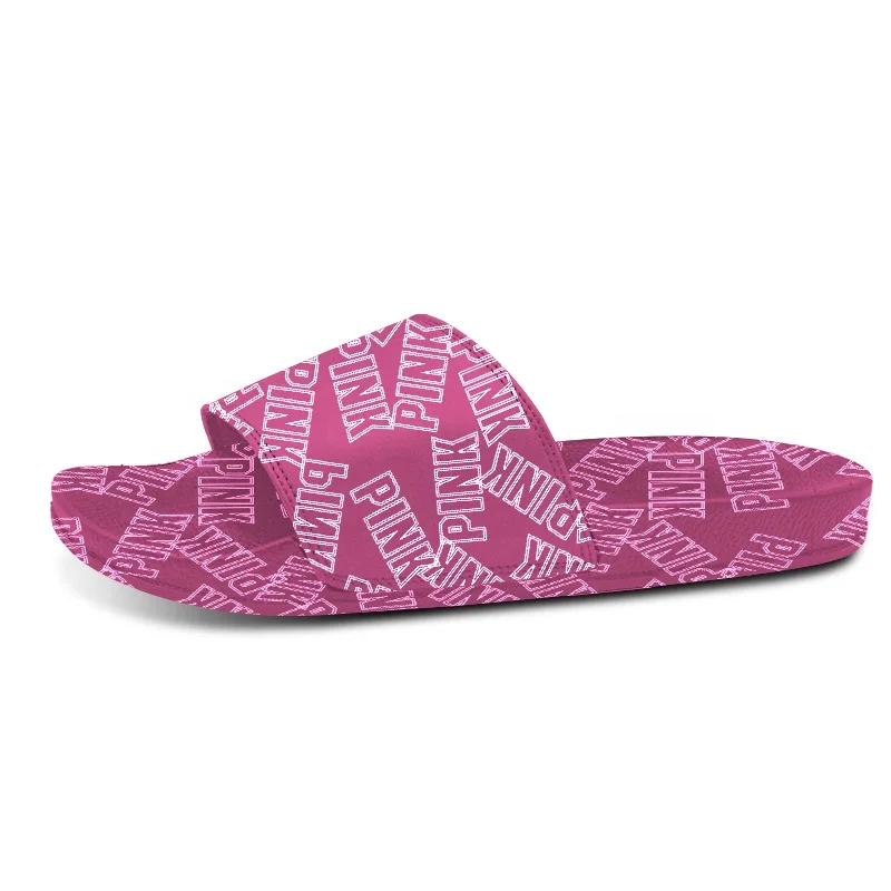 Custom designer Printed Slides And Slippers Customize Your Own Footwear Pvc soft flip flops Mens bathroom Beach bedroom slippers