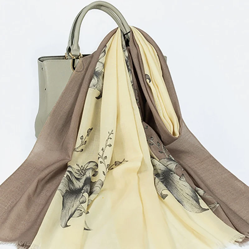 Spring elegant comfortable warm stylish fashion scarf for women