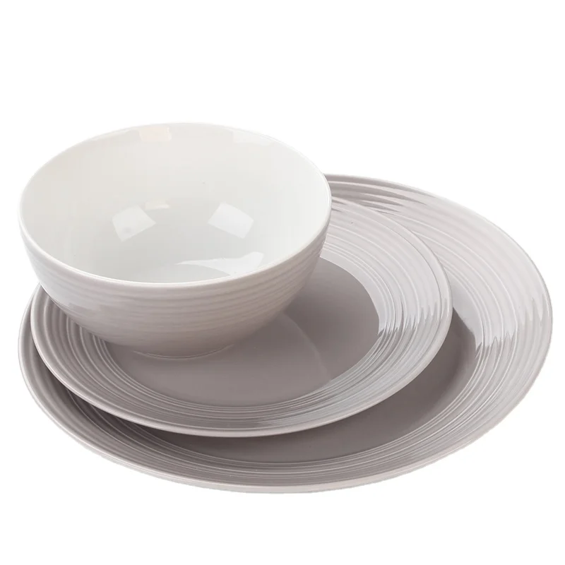 Керамическая фарфоровая тарелка GuangXi SanHuan GXKC