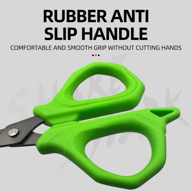 Carp Fishing Braid Line Scissor Stainless Steel Multi Function Ultrasharp Fishing Line Rig Scissors Braided Line Cutters