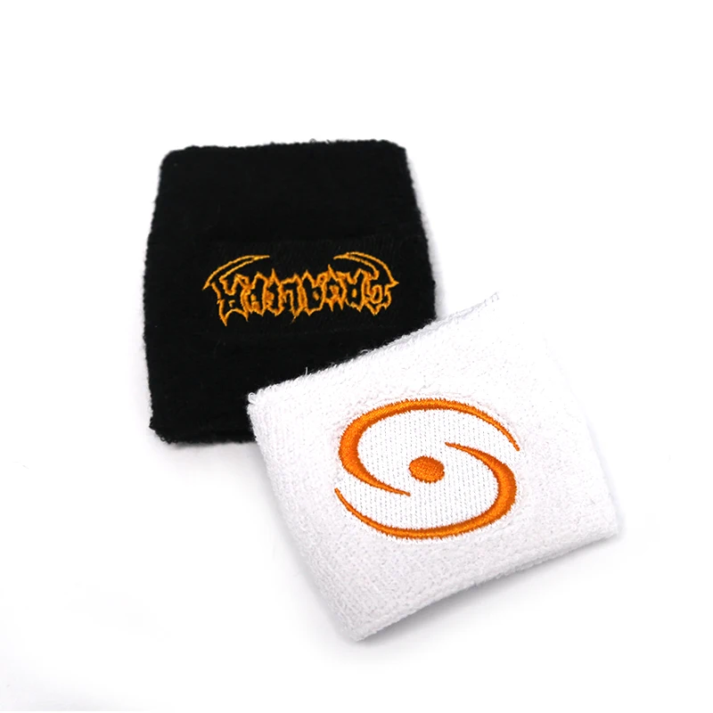 Manufacturer Custom Logo Cotton Baseball Tennis Gym Workout Athletic Sport Wrist Sweat Bands Sweat Bands Sweatband
