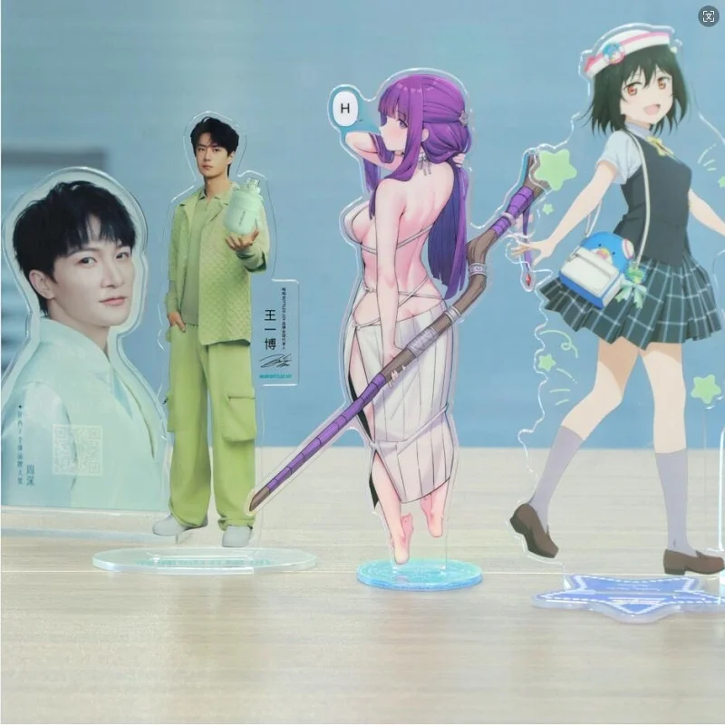 Custom Acrylic Anime Stand Display Acrylic Cartoon Figure Standee Acrylic  Anime Cartoon Figurines Collectible Props