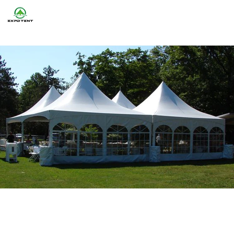 UV Waterproof Outdoor Gazebo Tent Fire Resistant Canopy Tent For Church Building Aluminum Canopy Pavilion