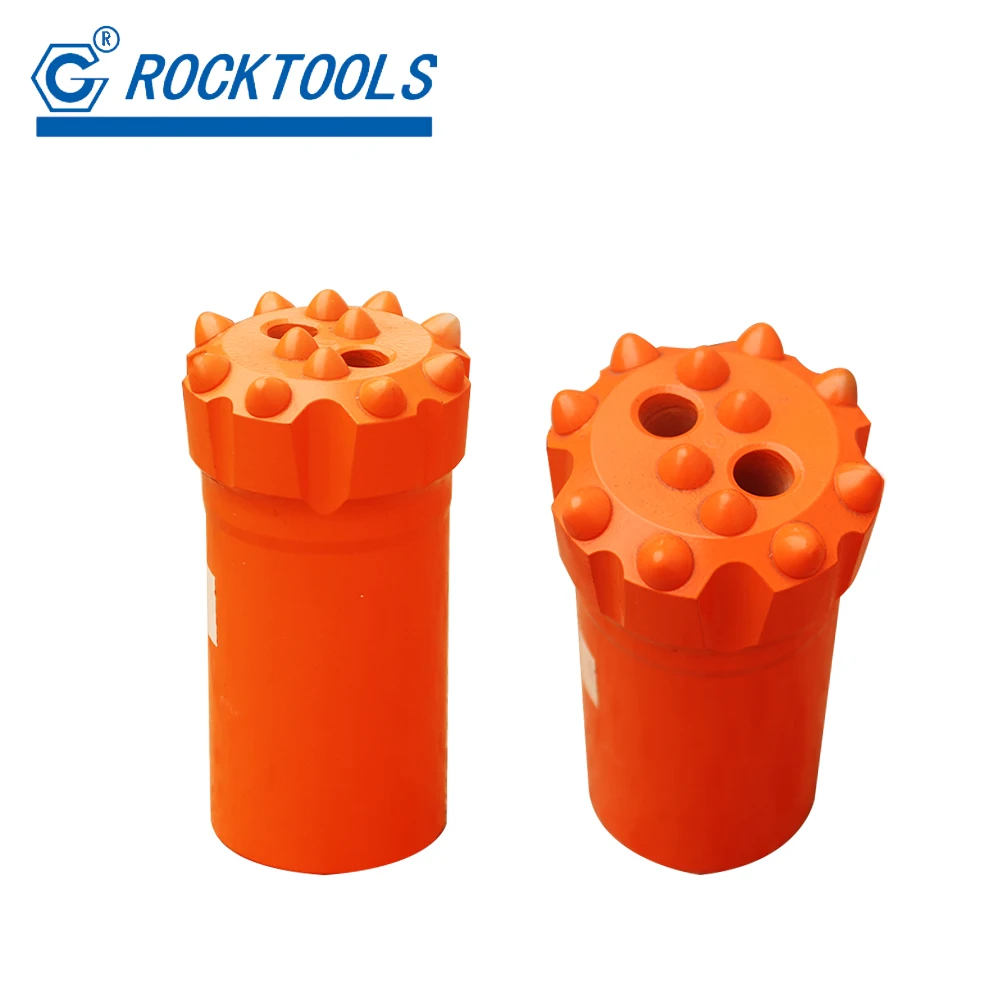 Drill tools 76mm 89mm T45 thread hard rock button bit