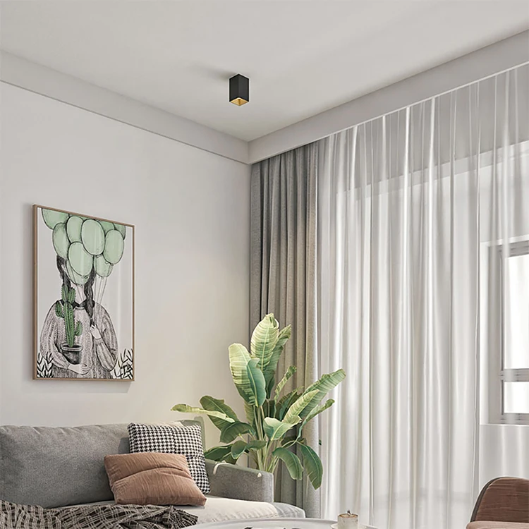 MR.XRZ Surface Mounted LED Downlight 10W 20W Square Ceiling Lamps Anti-glare LED Spotlights For Indoor Lighting