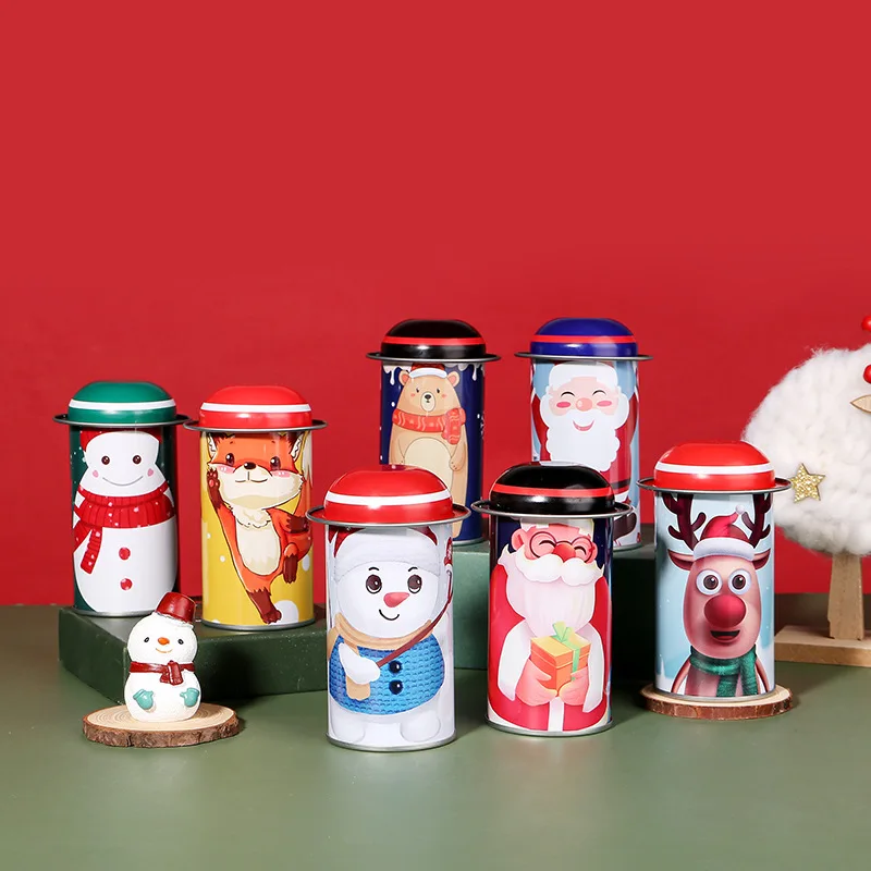 Wholesale Christmas Scented Beeswax Candle in Tin Jar for Home Bars or Wedding Halloween & Easter Decor with Cotton Wick