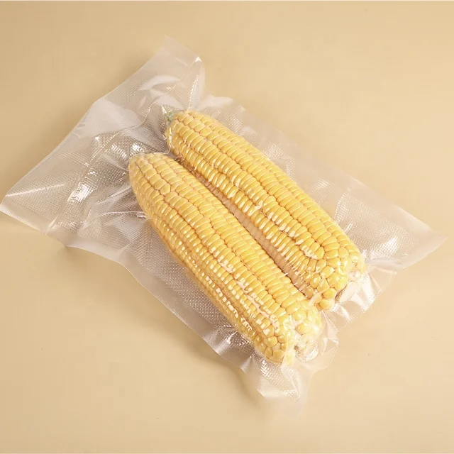 Custom thick vacuum bag compostable plastic chamber vacuum sealing bag heat seal vacuum packaging bags for meat