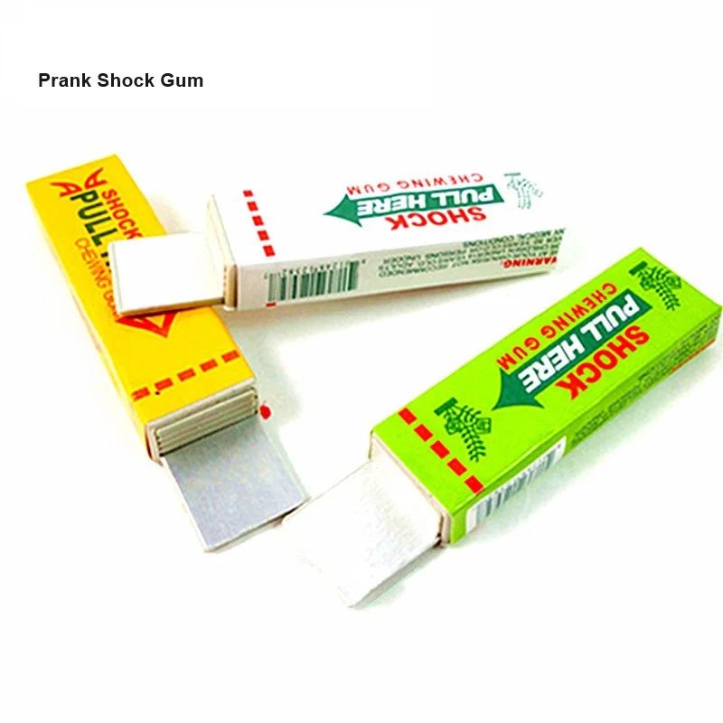 Prank Shock Chewing Gum Toy Novelty Prank Gums Joke Party Gift Toy