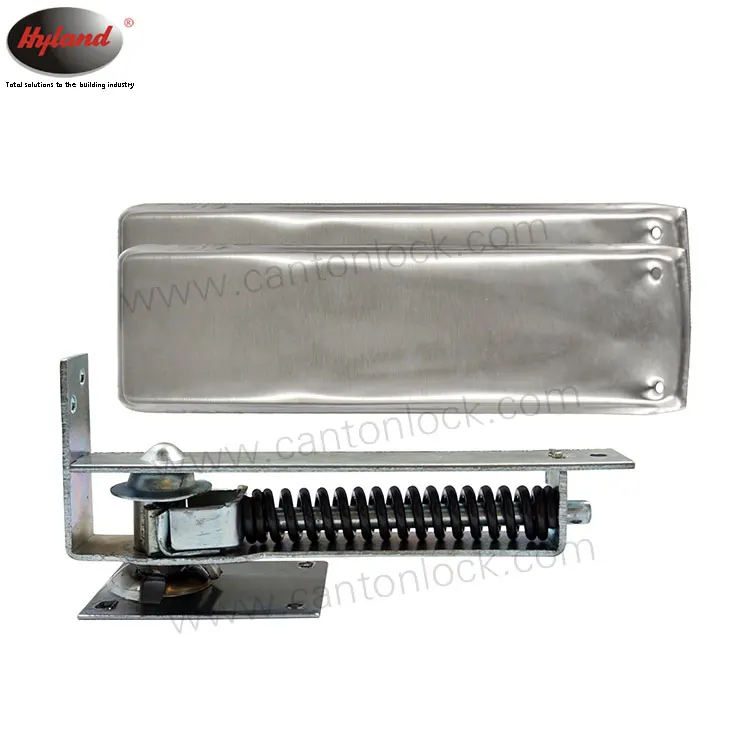 HYLAND OEM F102 Stainless Steel Heavy Duty Steel Double Action Floor Spring Bolt Latch  Hinge for door  bisagras