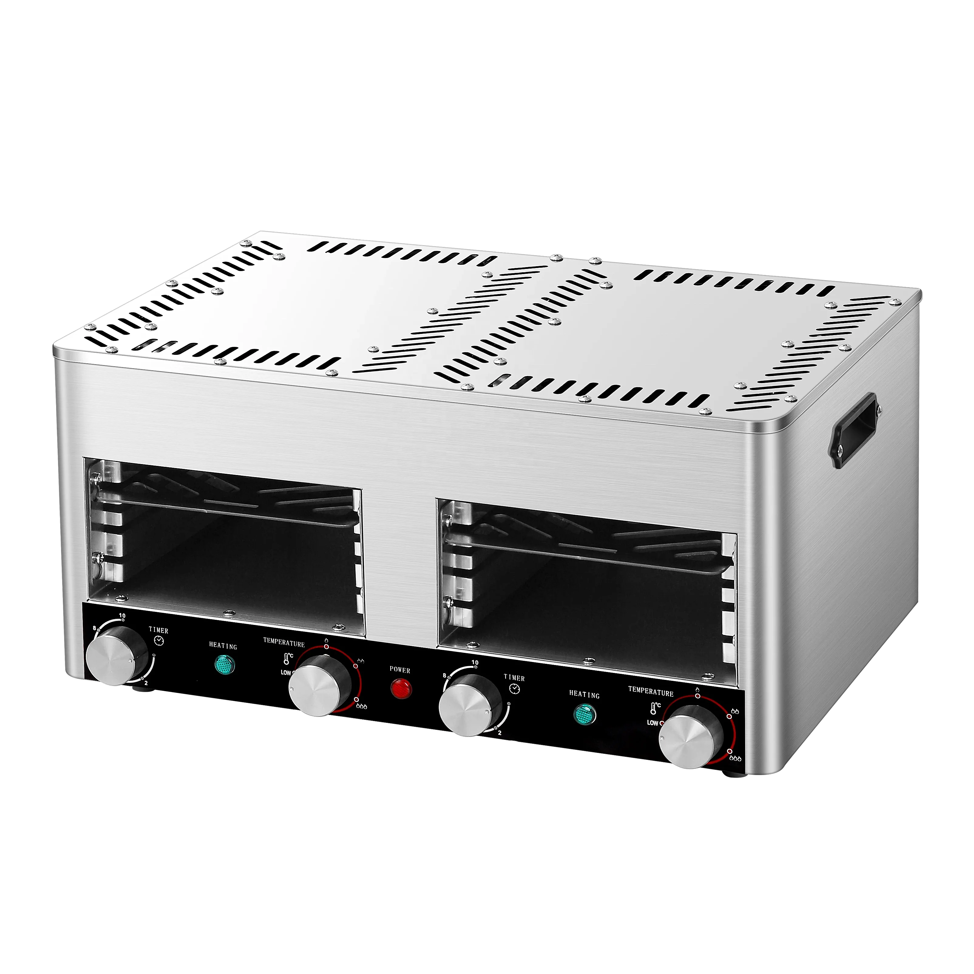 Factory Price 8 Trays Steak Grill Oven Electric High Temperature 800 Degree Beef Meat BBQ Grill Steak Oven For Restaurant Hotel
