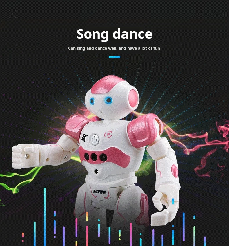 TikTok Hot sale ai robot intelligence Programming rc robot Gesture Sensing Dancing robot toys