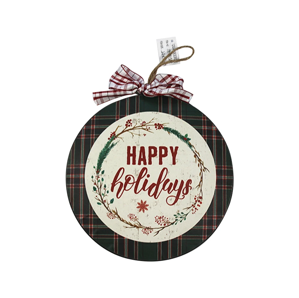 
Customized Home Decorative Vintage Metal Plaque and Christmas Metal Crafts 