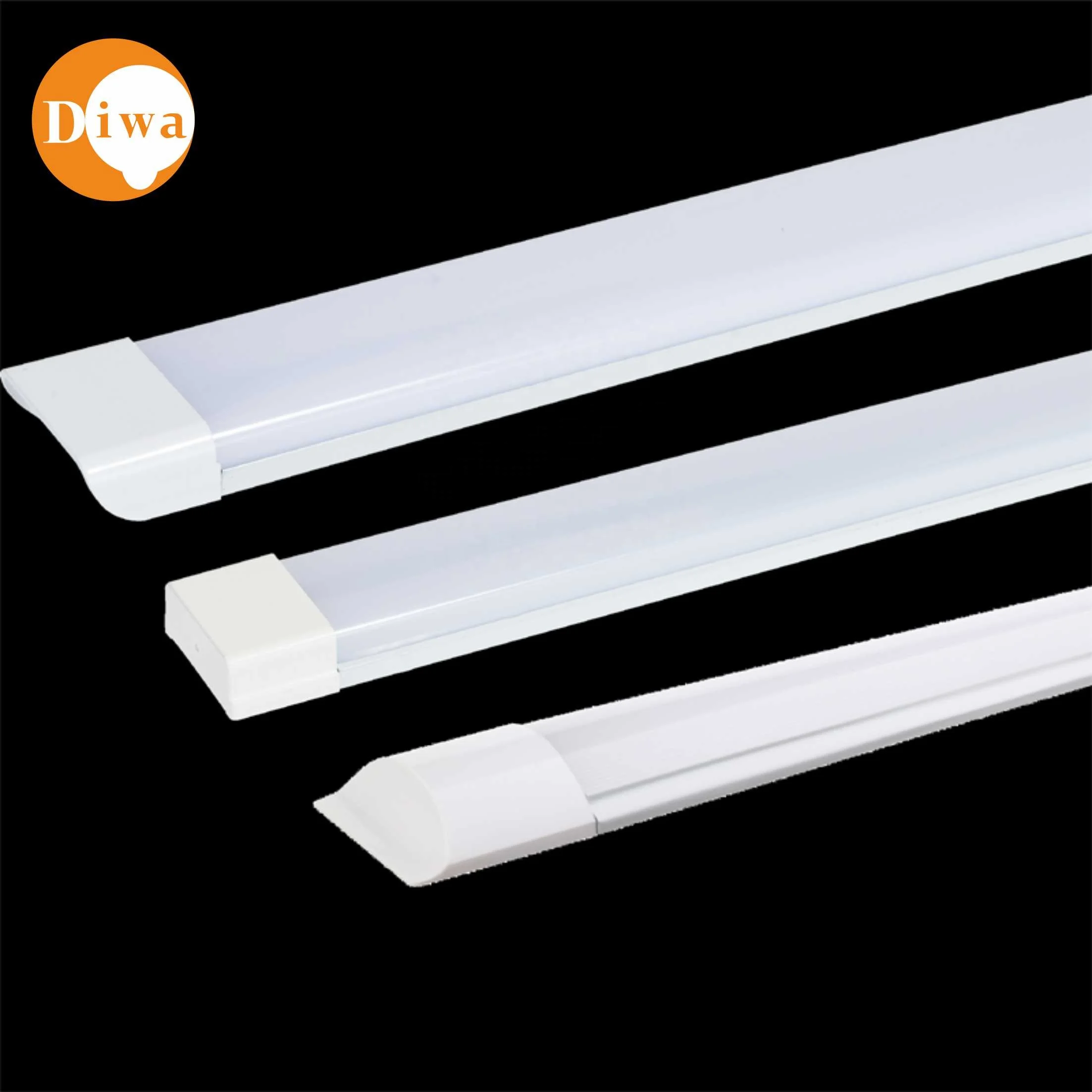 Zhongshan 2022 IP20 new model ISO 9001 factory OEM ODM 20W 40W 4 ft Led Linear Lighting Fixture batten light led linear lamps